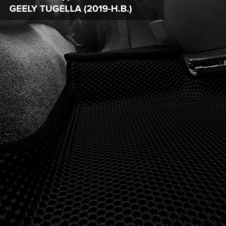3D коврики EVA с бортами Geely Tugella (2019-н.в)