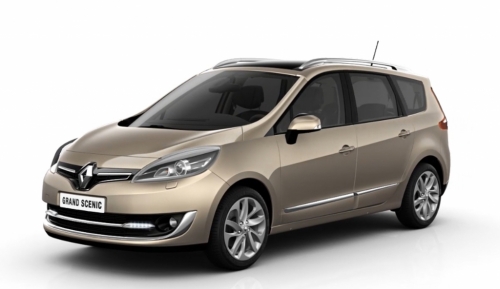 2D коврики EVA в салон и багажник  на Renault Grand Scenic III (2009-2016)