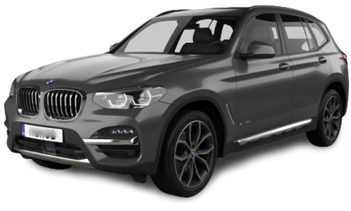 2D коврики EVA в салон и багажник  на BMW X3 G01 (2017-н.в.)