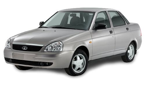 3D коврики EVA с бортами в салон на Lada Priora (2007-2013)