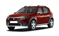 3D коврики EVA с бортами в салон на Renault Sandero Stepway I (2010-2014)