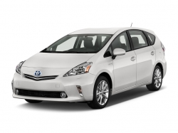 2D коврики EVA в салон и багажник  на Toyota Prius Plus III XW30 (2009-2016)
