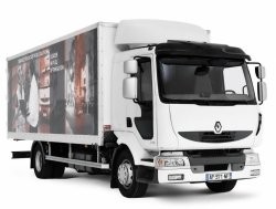 2D коврики EVA в салон  на Renault Midlum (1999-2013)