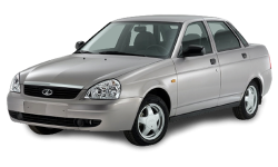 2D коврики EVA в салон и багажник на Lada Priora седан (2007-2018)