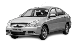 3D коврики EVA с бортами в салон  на Nissan Almera G15 (2012-2018)